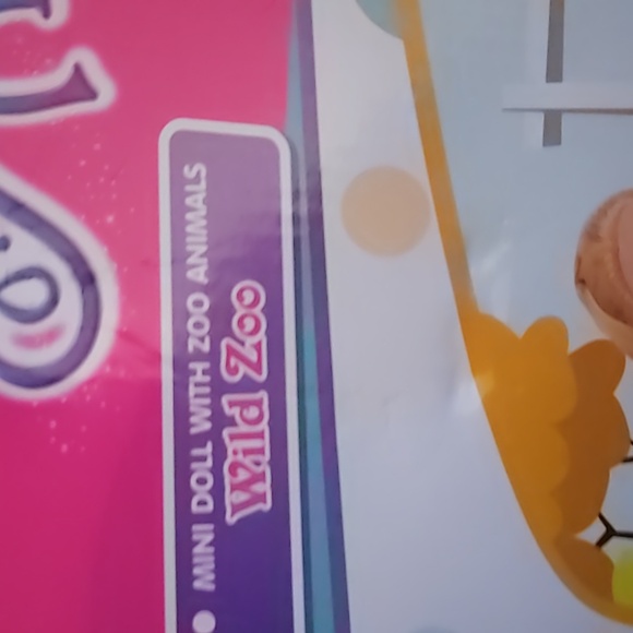 Imagine Angel 7 Piece Mini Doll Zoo Animals Tiger Hippo Lion Bear Elephant Rhino - Picture 12 of 12